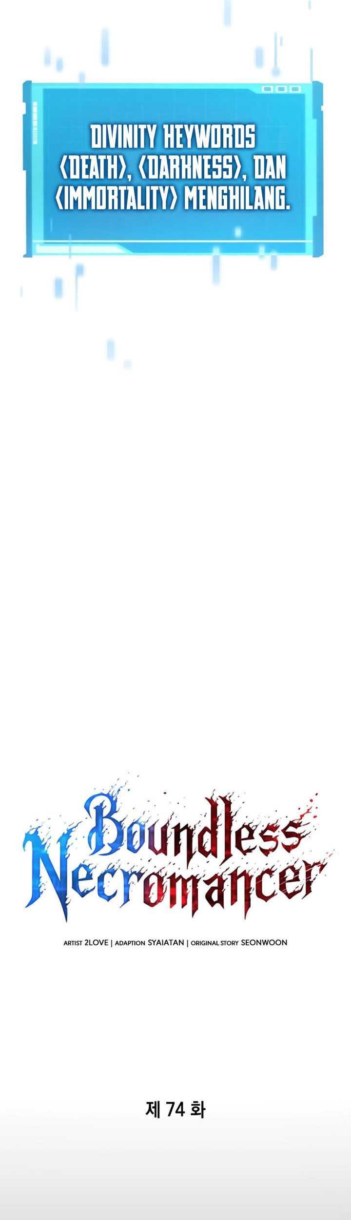Boundless Necromancer Chapter 74 Gambar 14