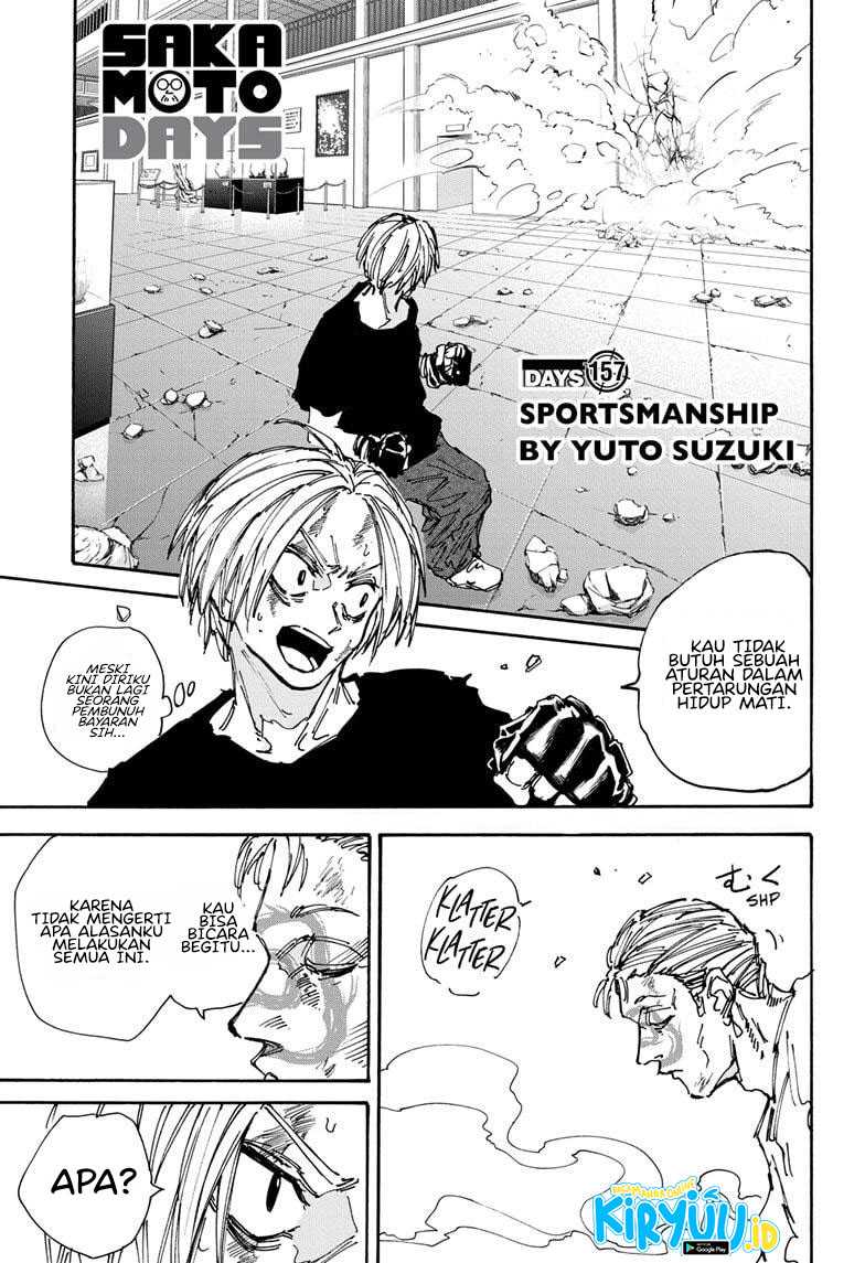 Manga Sakamoto Days Chapter 157 gambar nomor 2