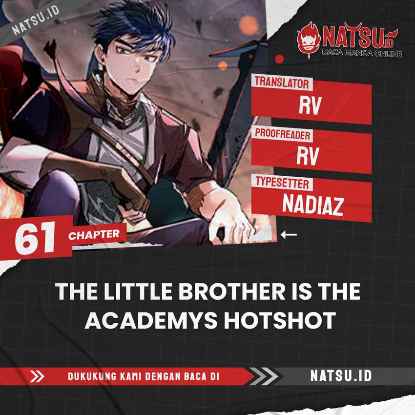 Komik The Little Brother Is the Academy’s Hotshot Chapter 61 gambar nomor 1