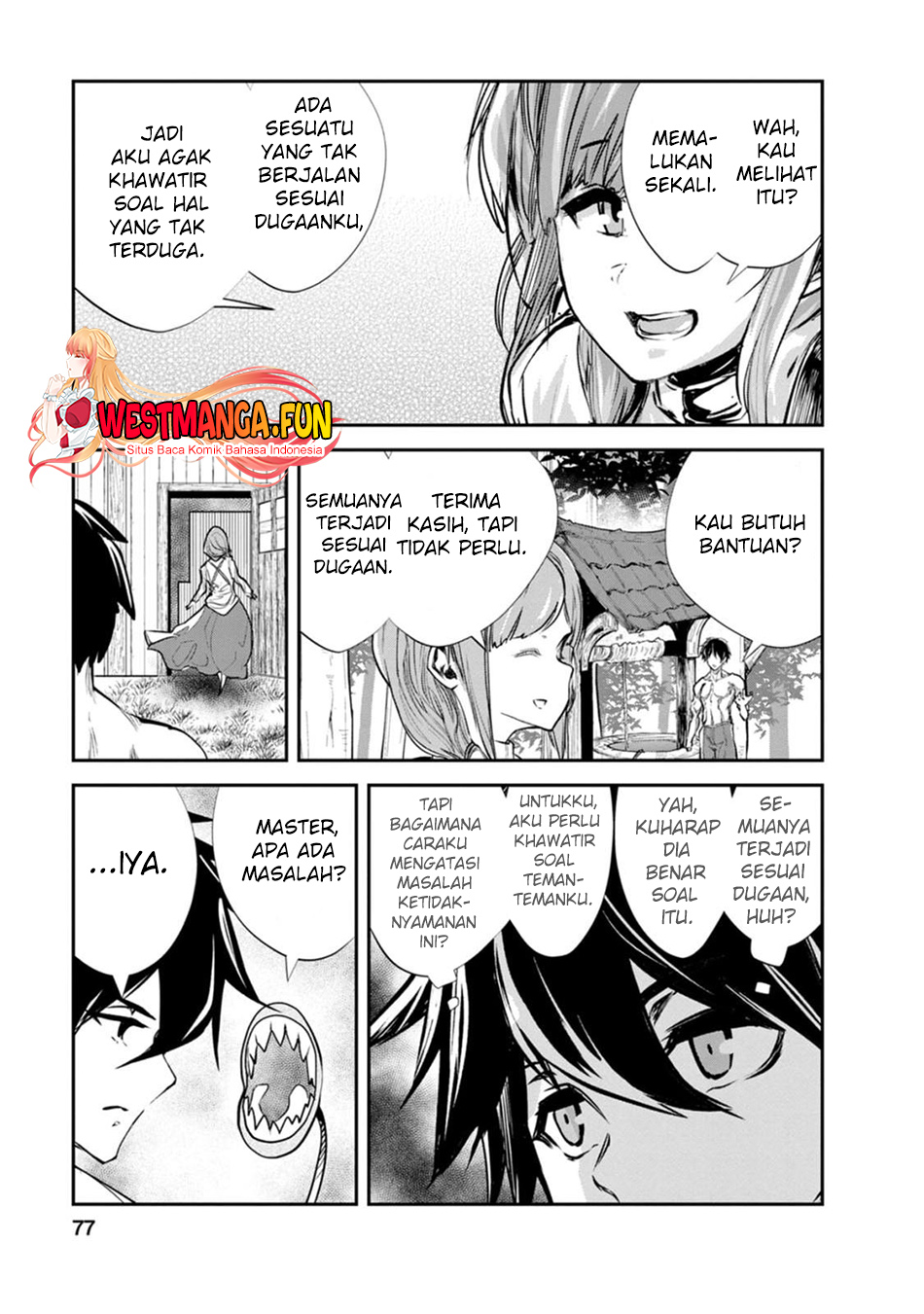 Monster no Goshujin-sama Chapter 57 Gambar 13