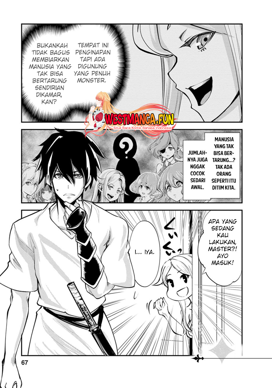 Manga Monster no Goshujin-sama Chapter 57 gambar nomor 2