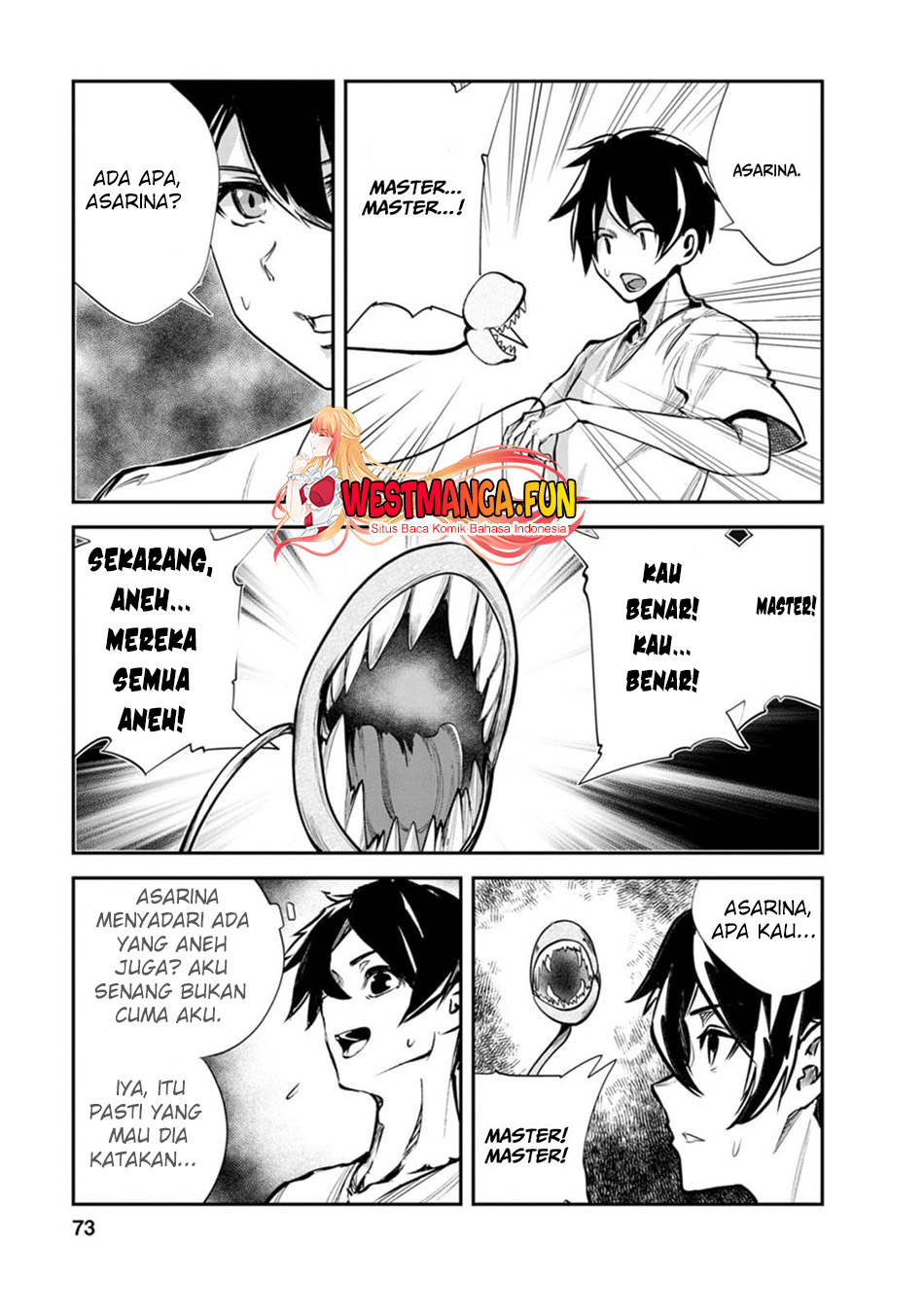 Monster no Goshujin-sama Chapter 57 Gambar 9