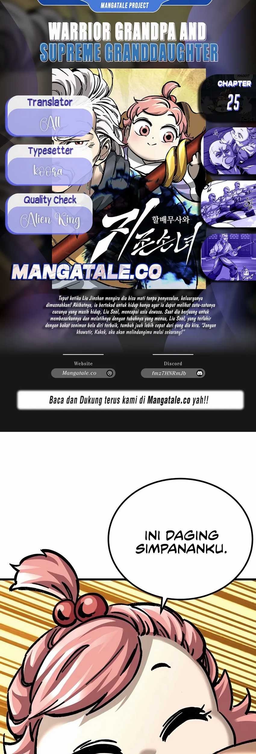 Komik Warrior Grandpa and Supreme Granddaughter Chapter 25 gambar nomor 1