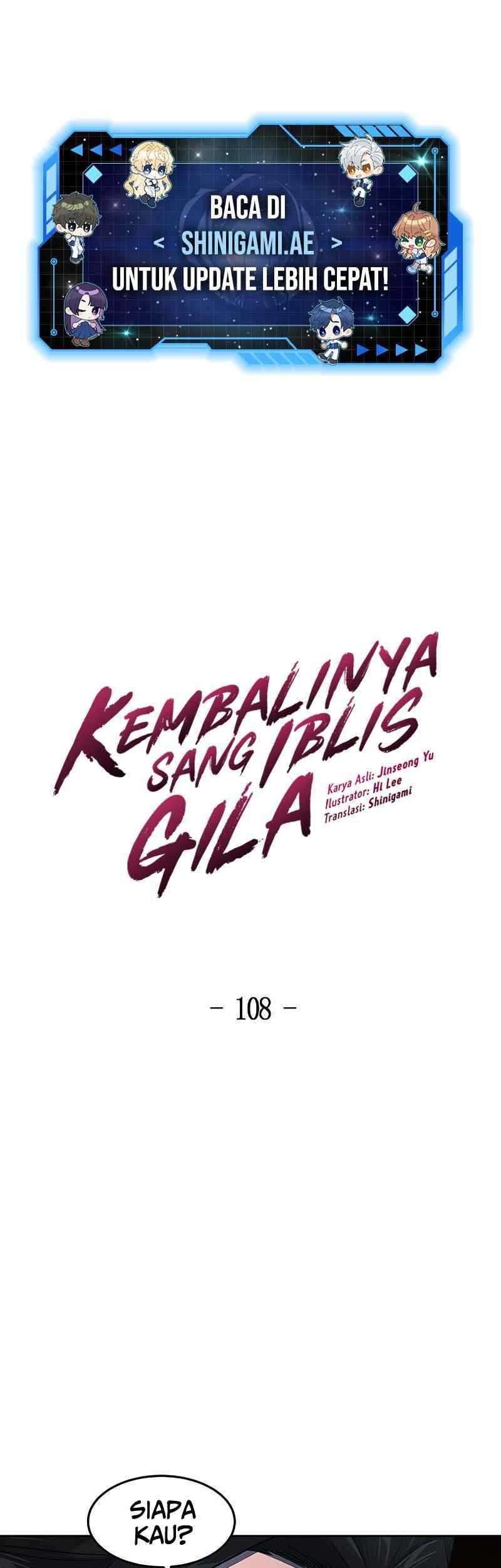 Manhwa Return of the Mad Demon Chapter 108 gambar nomor 2