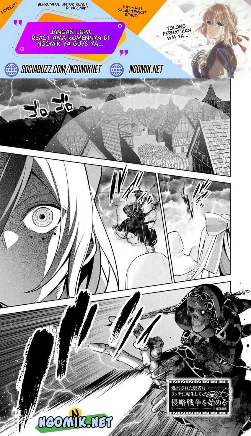 Manga The Executed Sage is Reincarnated as a Lich and Starts an All-Out War Chapter 27 gambar nomor 2