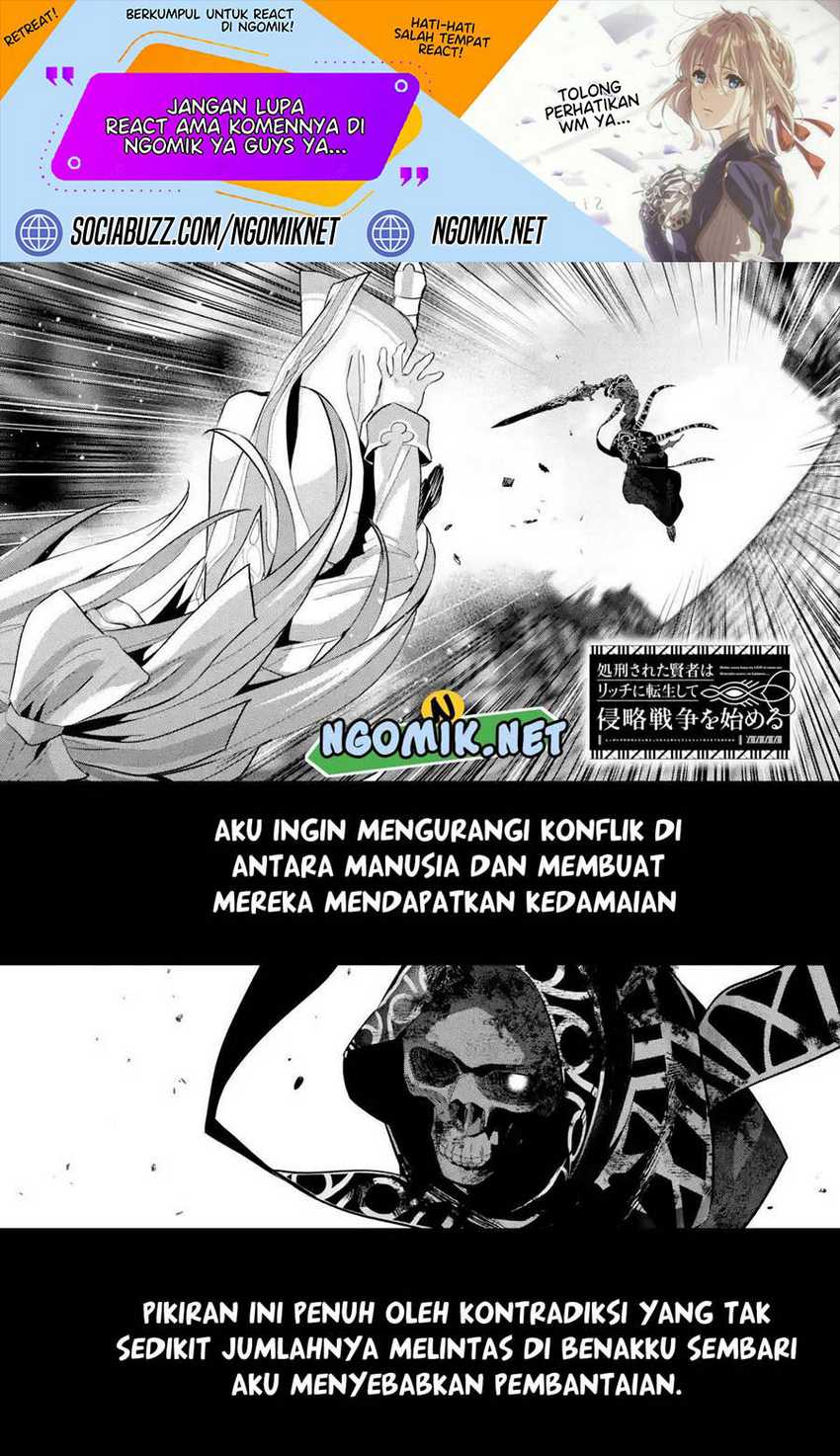 Manga The Executed Sage is Reincarnated as a Lich and Starts an All-Out War Chapter 28 gambar nomor 2