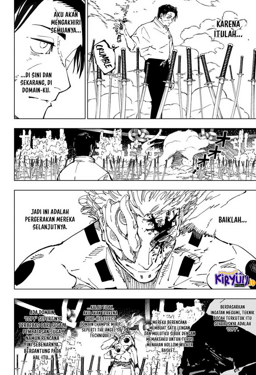 Jujutsu Kaisen Chapter 249 Gambar 18