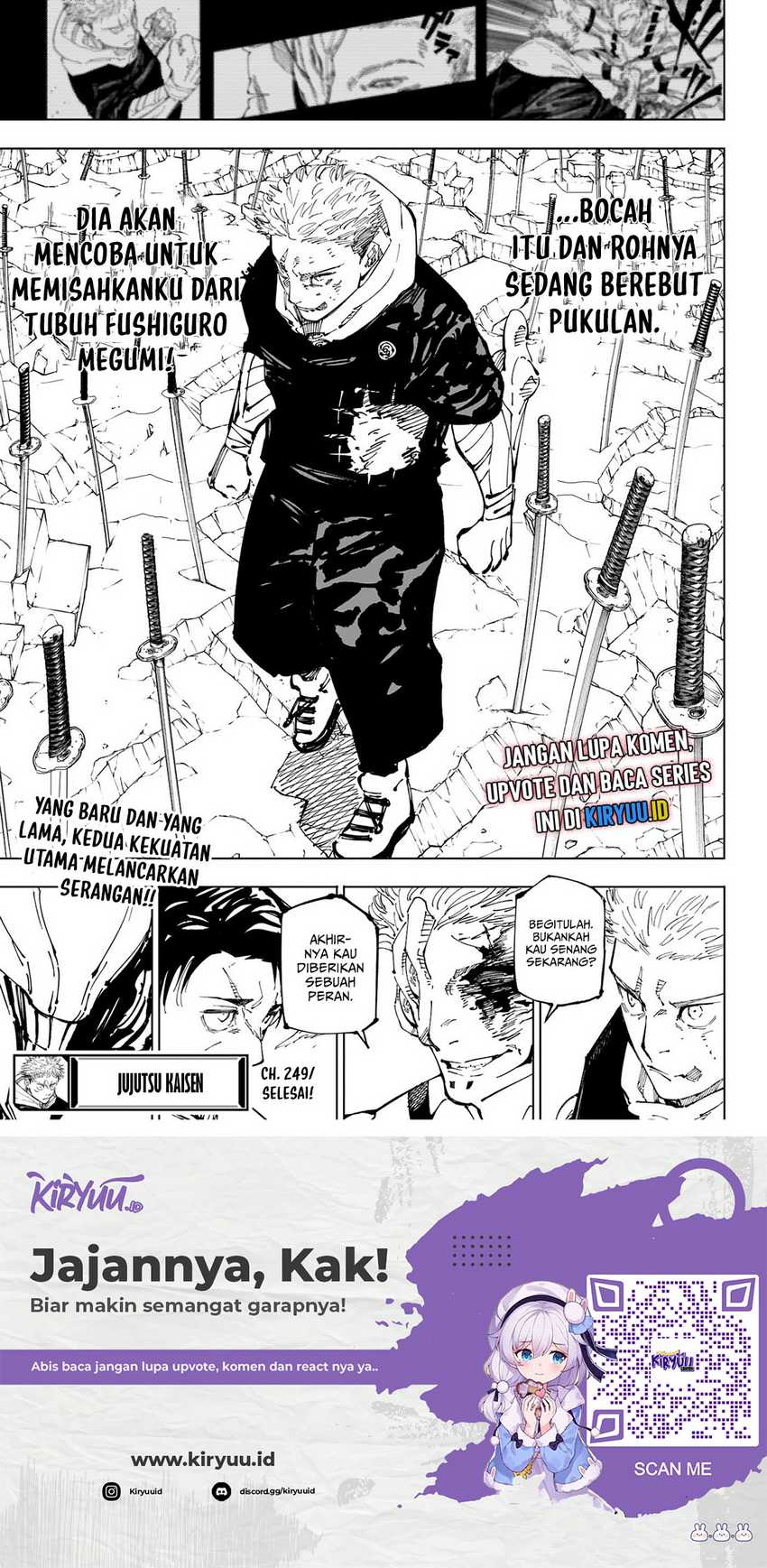 Jujutsu Kaisen Chapter 249 Gambar 19