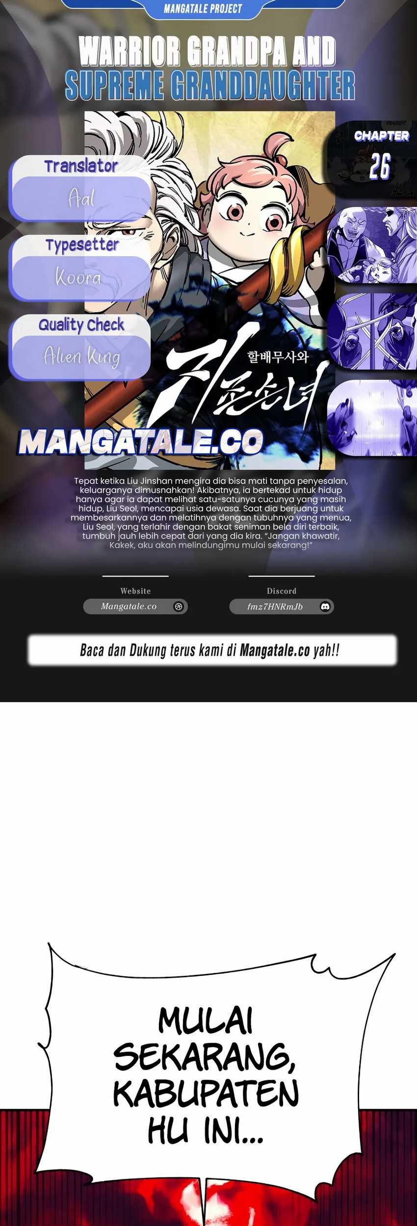 Komik Warrior Grandpa and Supreme Granddaughter Chapter 26 gambar nomor 1