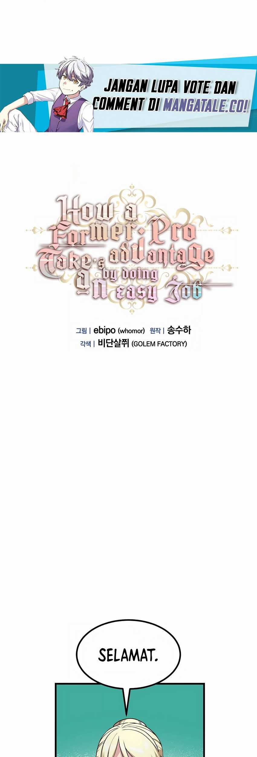 Manhwa How a Former Pro Takes Advantage by Doing an Easy Job Chapter 59 gambar nomor 2