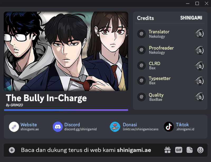 Komik The Bully In Charge Chapter 85 gambar nomor 1