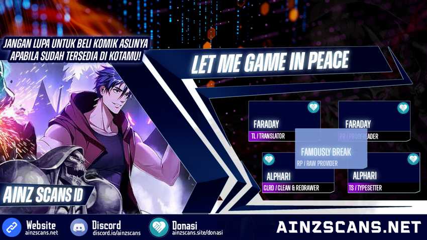 Komik Let Me Game In Peace Chapter 124 gambar nomor 1