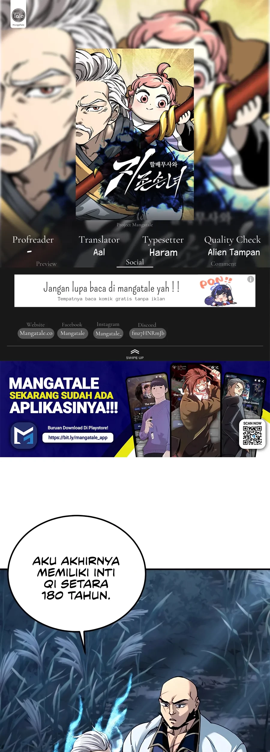 Komik Warrior Grandpa and Supreme Granddaughter Chapter 32 gambar nomor 1