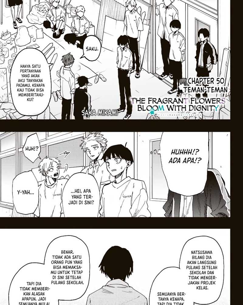 Manga Kaoru Hana wa Rin to Saku Chapter 50 gambar nomor 2