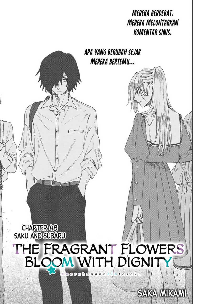 Manga Kaoru Hana wa Rin to Saku Chapter 48 gambar nomor 2