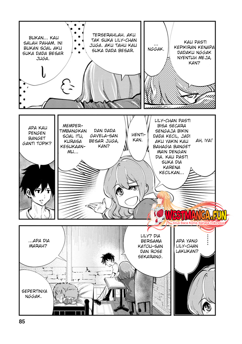 Monster no Goshujin-sama Chapter 58 Gambar 22