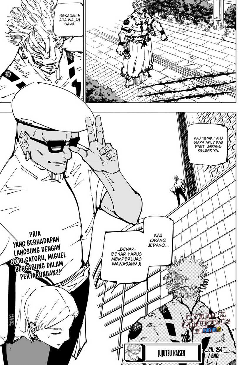 Jujutsu Kaisen Chapter 254 Gambar 19
