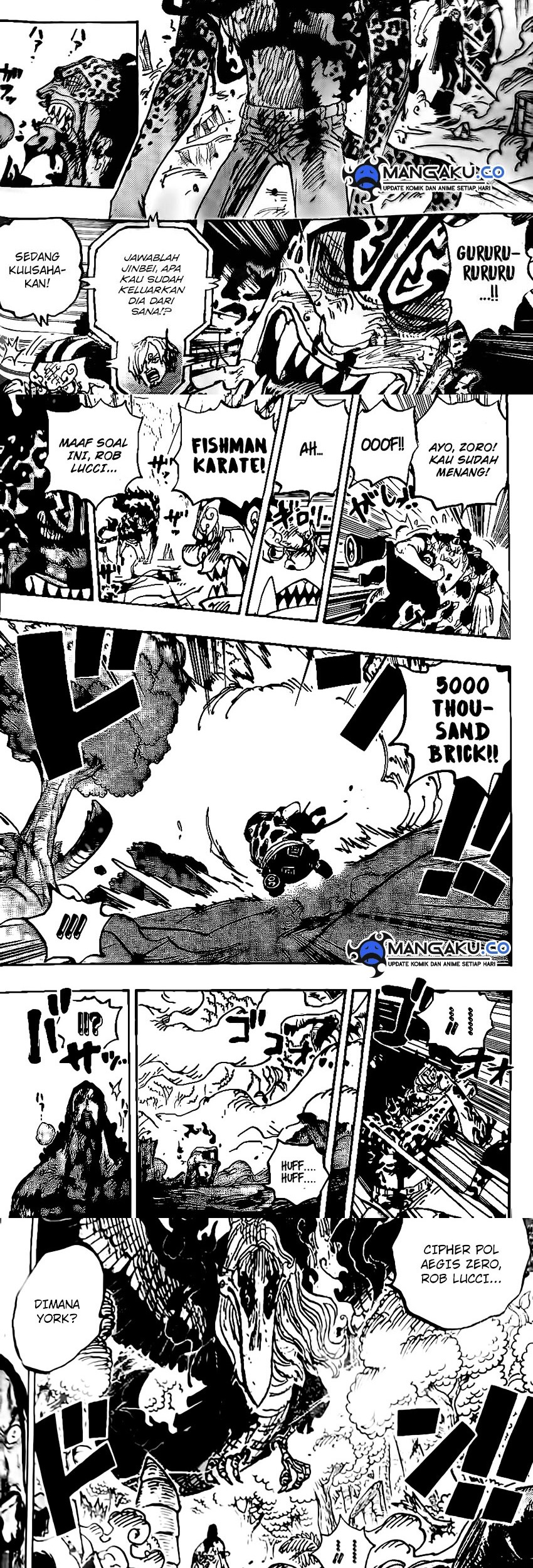 Manga One Piece Chapter 1111 gambar nomor 2
