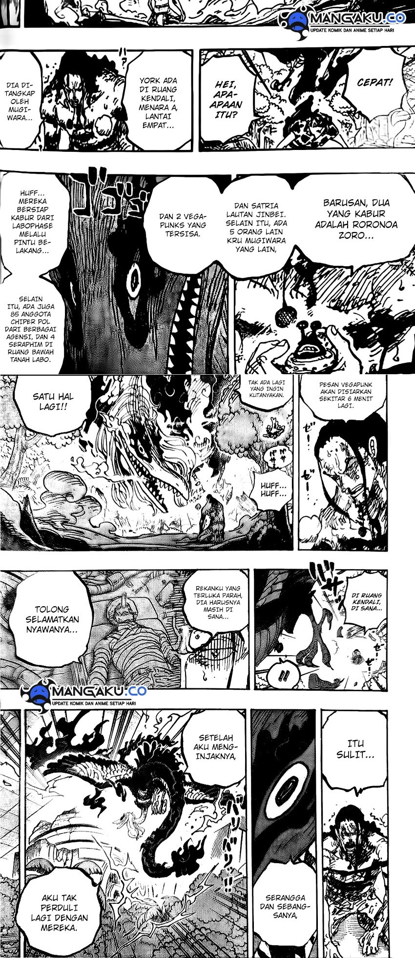 One Piece Chapter 1111 Gambar 3