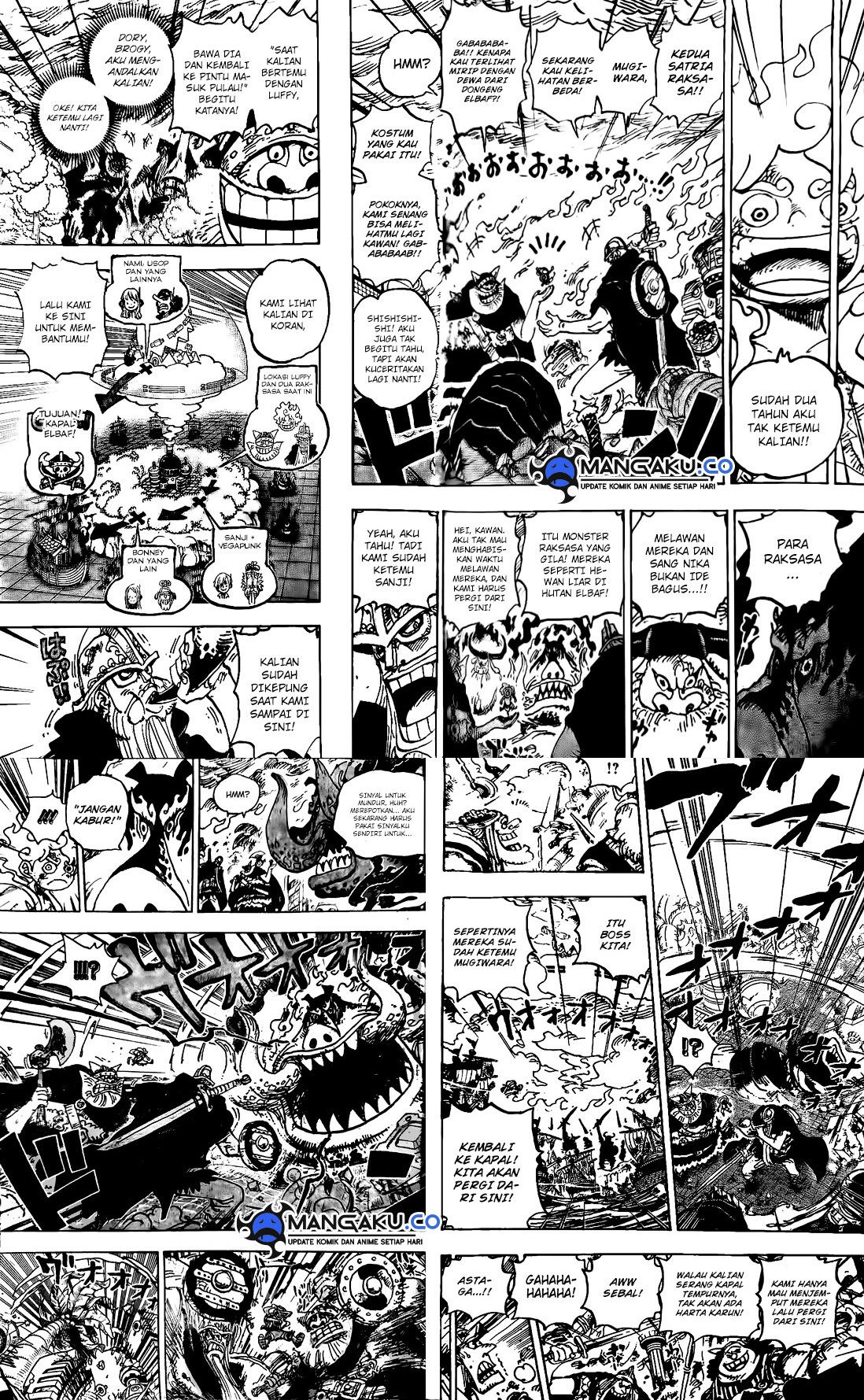 One Piece Chapter 1111 Gambar 4