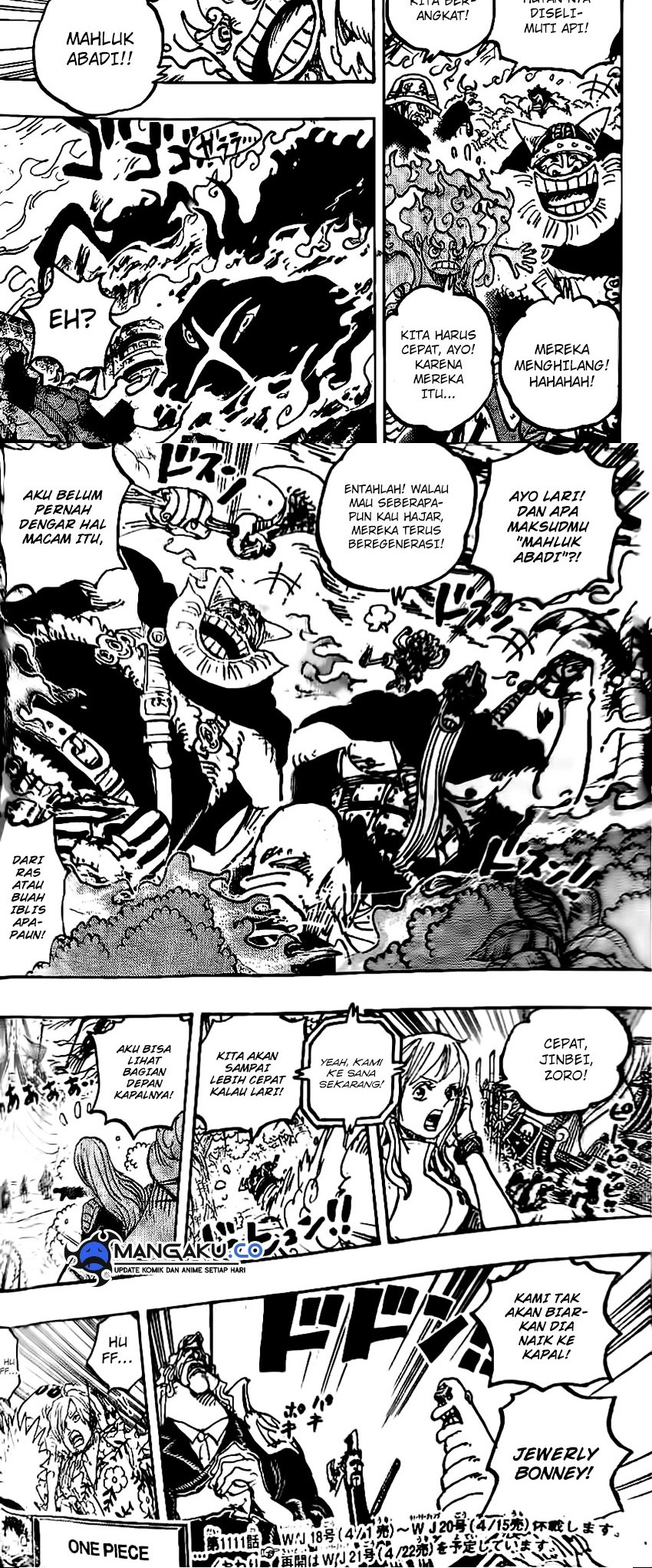 One Piece Chapter 1111 Gambar 8