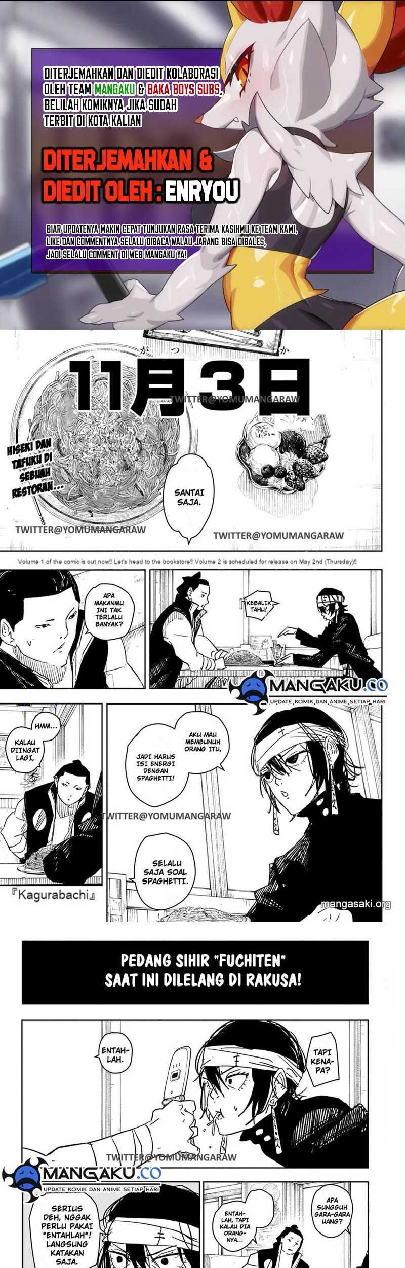 Komik Kagurabachi Chapter 26 gambar nomor 1