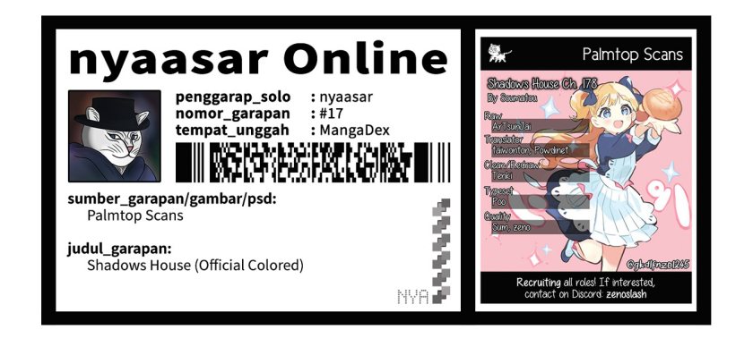 Shadows House Chapter 178 Gambar 17