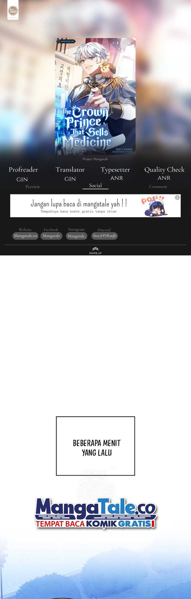 Komik The Crown Prince That Sells Medicine Chapter 22 gambar nomor 1