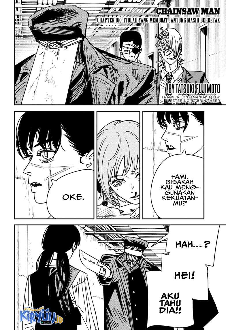 Manga Chainsaw Man Chapter 160 gambar nomor 2