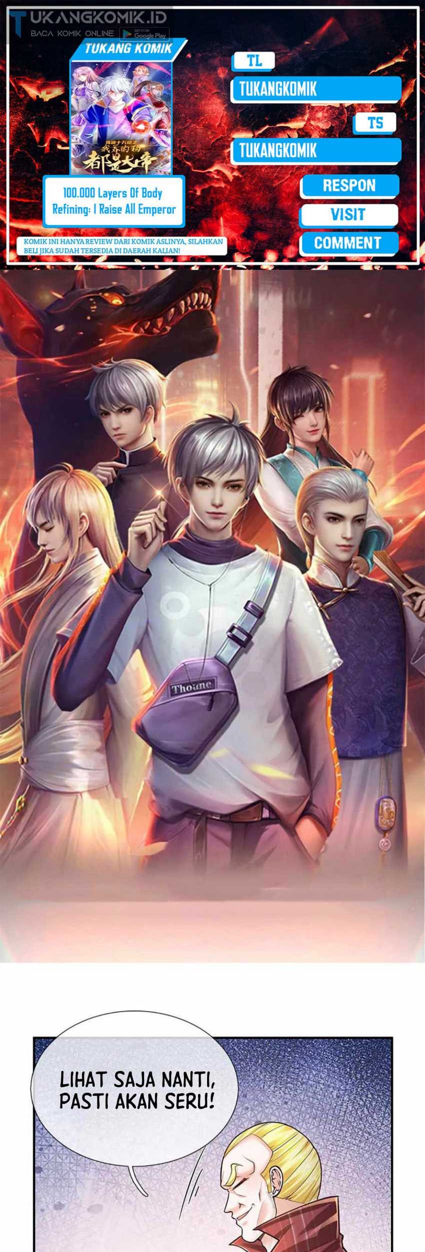Komik 100.000 Layers Of Body Refining: I Raise All Emperor Chapter 218 gambar nomor 1