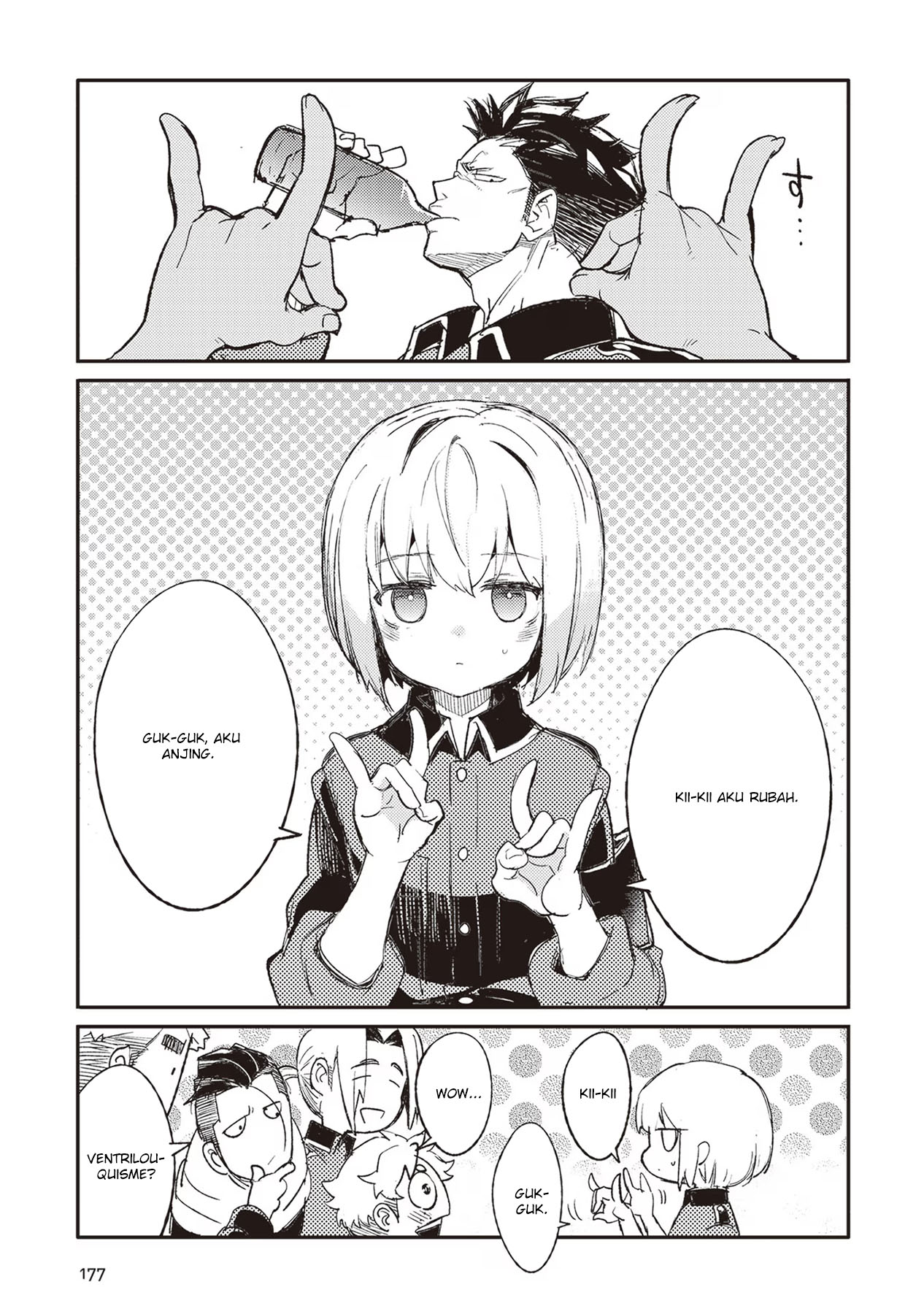 TS Eiseihei-san no Senjou Nikki Chapter 07.5 Gambar 5