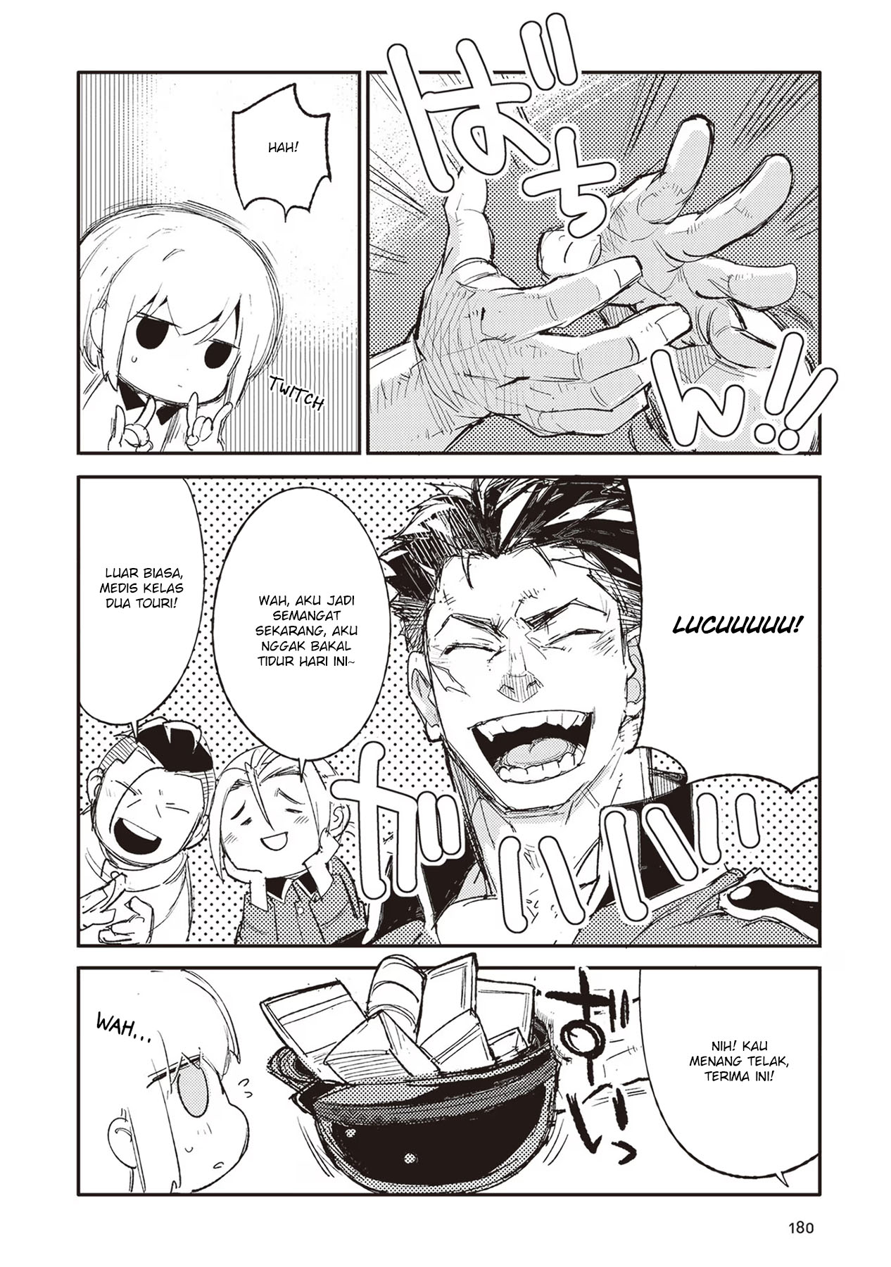 TS Eiseihei-san no Senjou Nikki Chapter 07.5 Gambar 8