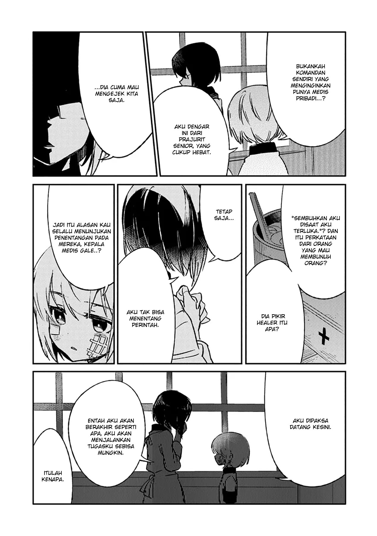 TS Eiseihei-san no Senjou Nikki Chapter 07 Gambar 11
