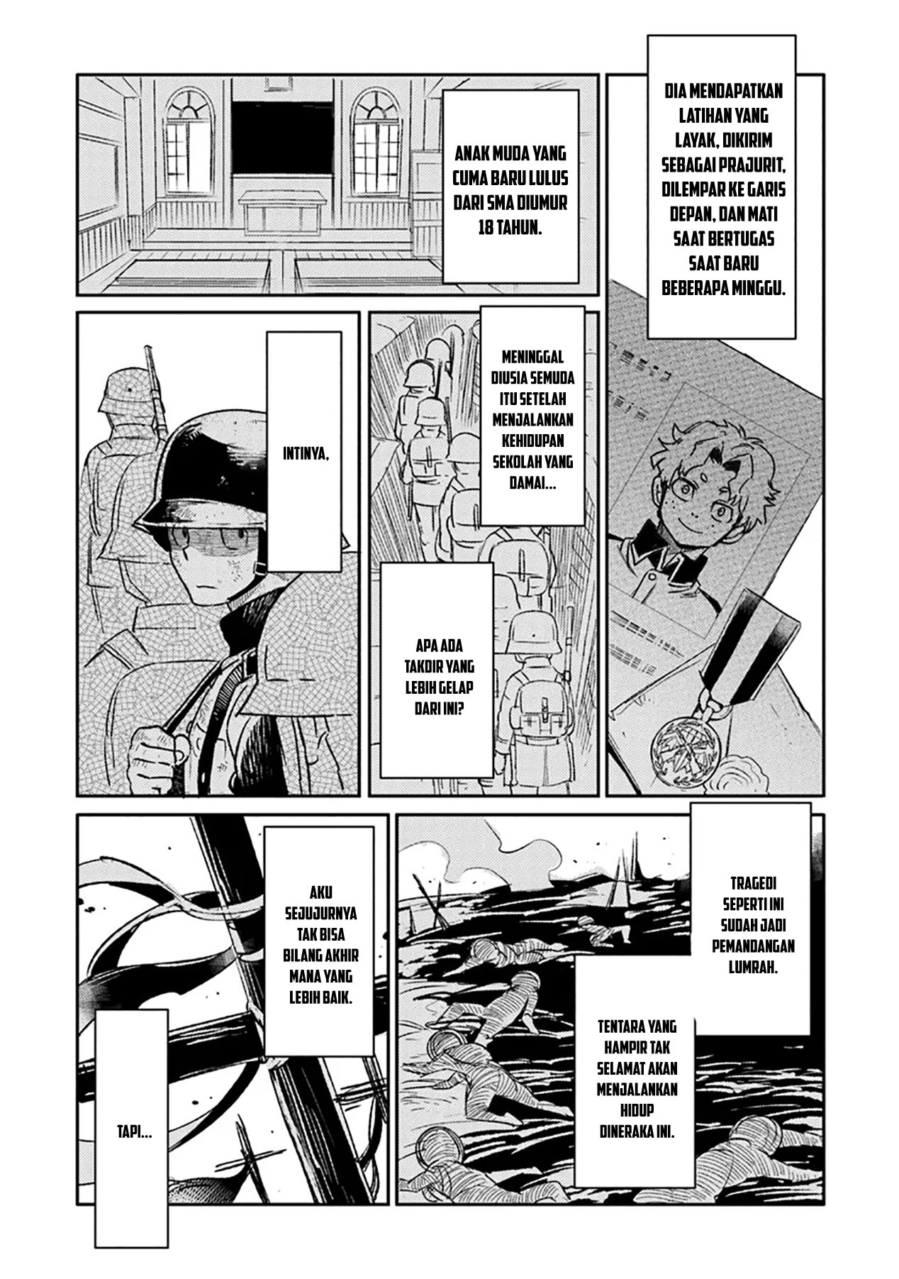 TS Eiseihei-san no Senjou Nikki Chapter 07 Gambar 24