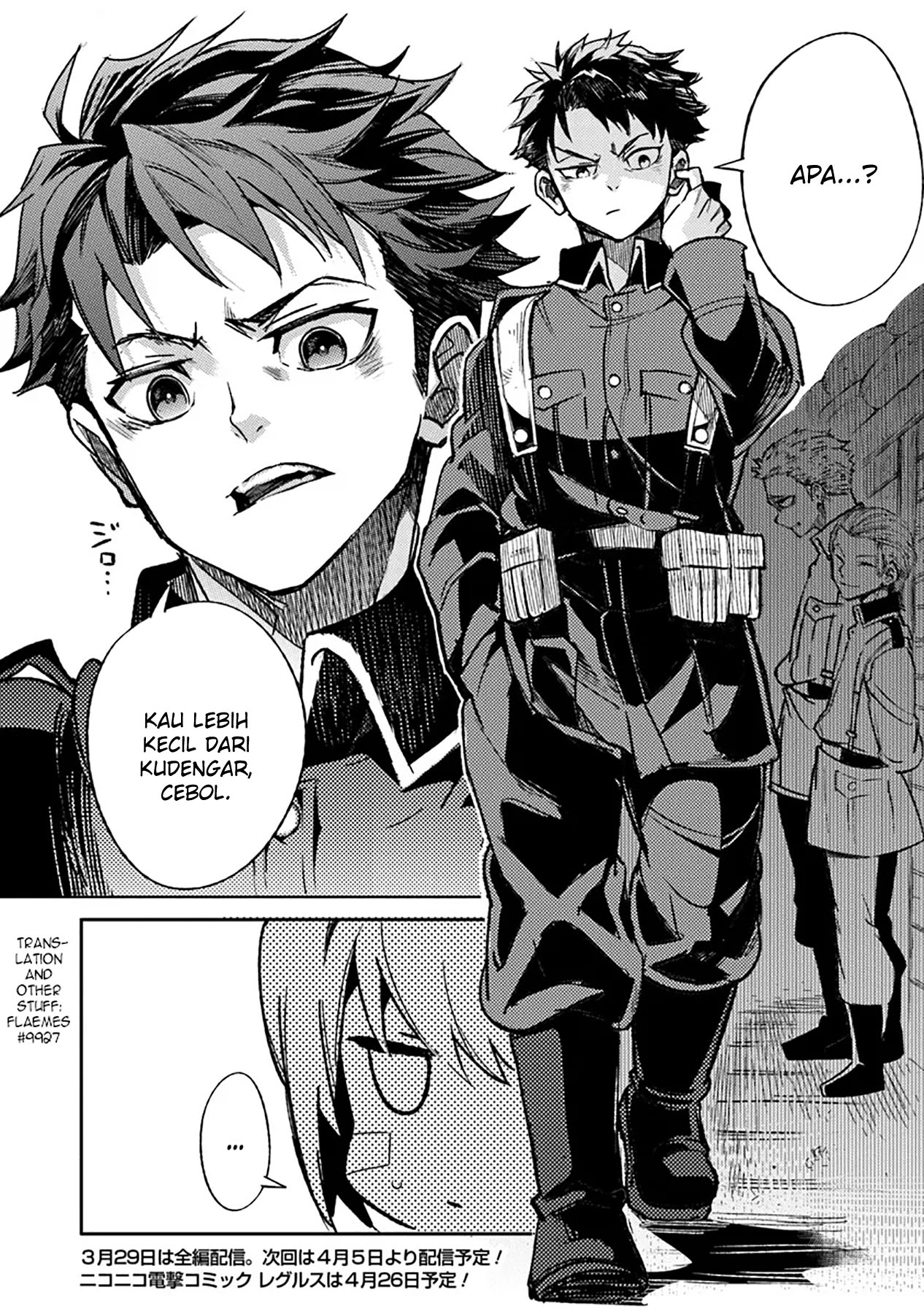 TS Eiseihei-san no Senjou Nikki Chapter 07 Gambar 34