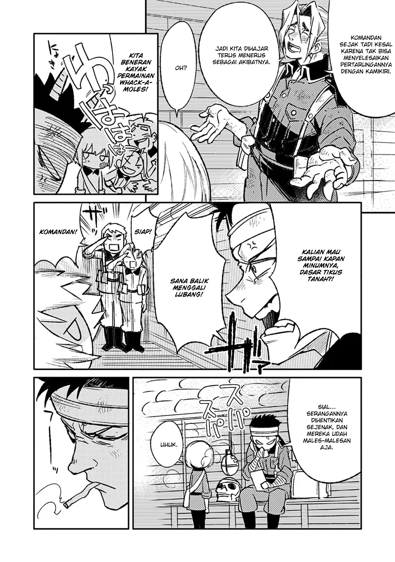 TS Eiseihei-san no Senjou Nikki Chapter 07 Gambar 32