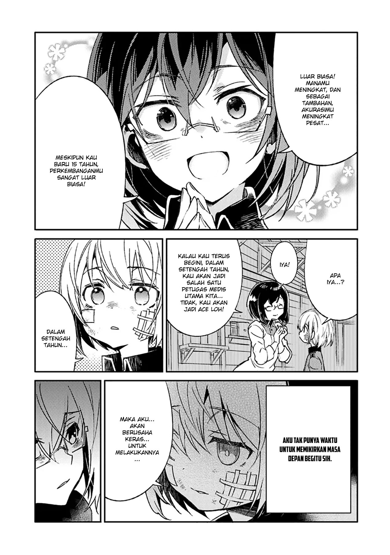 TS Eiseihei-san no Senjou Nikki Chapter 07 Gambar 4