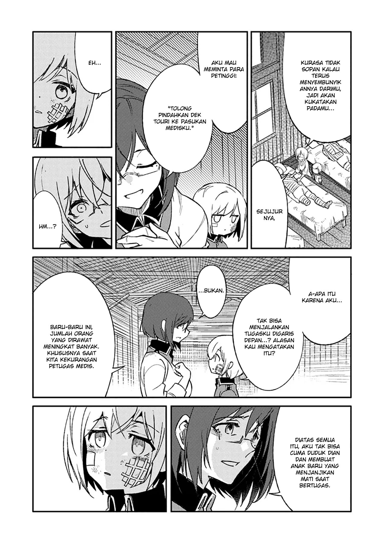 TS Eiseihei-san no Senjou Nikki Chapter 07 Gambar 5