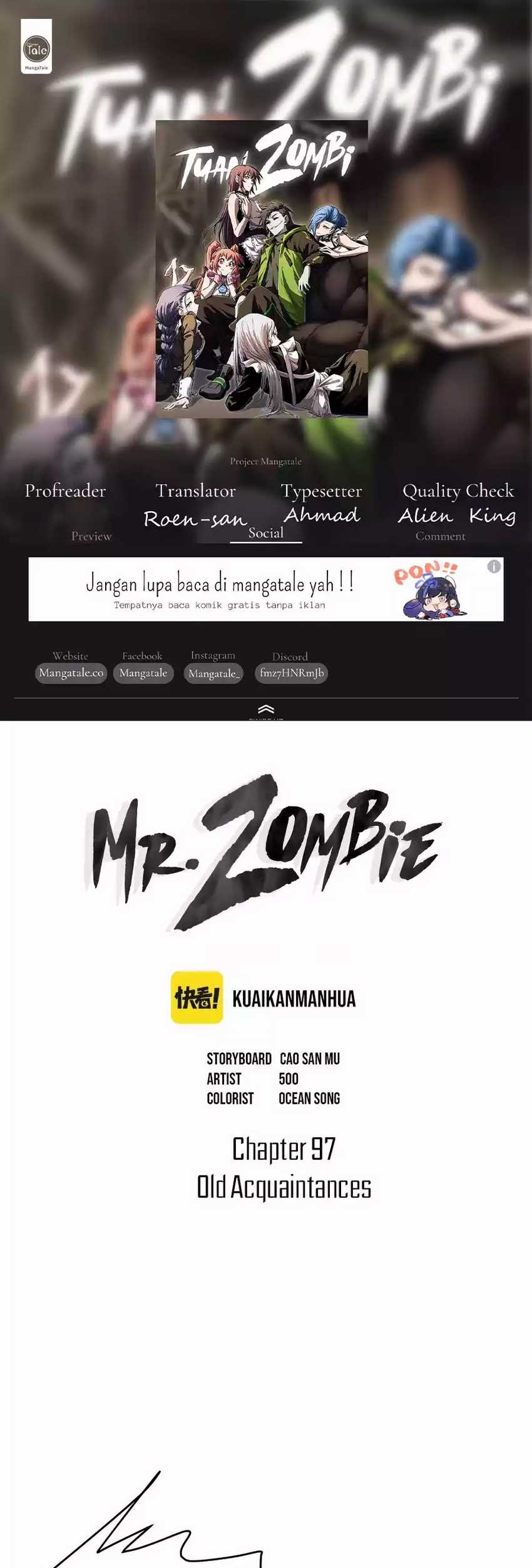 Komik Mr. Zombie Chapter 97 gambar nomor 1
