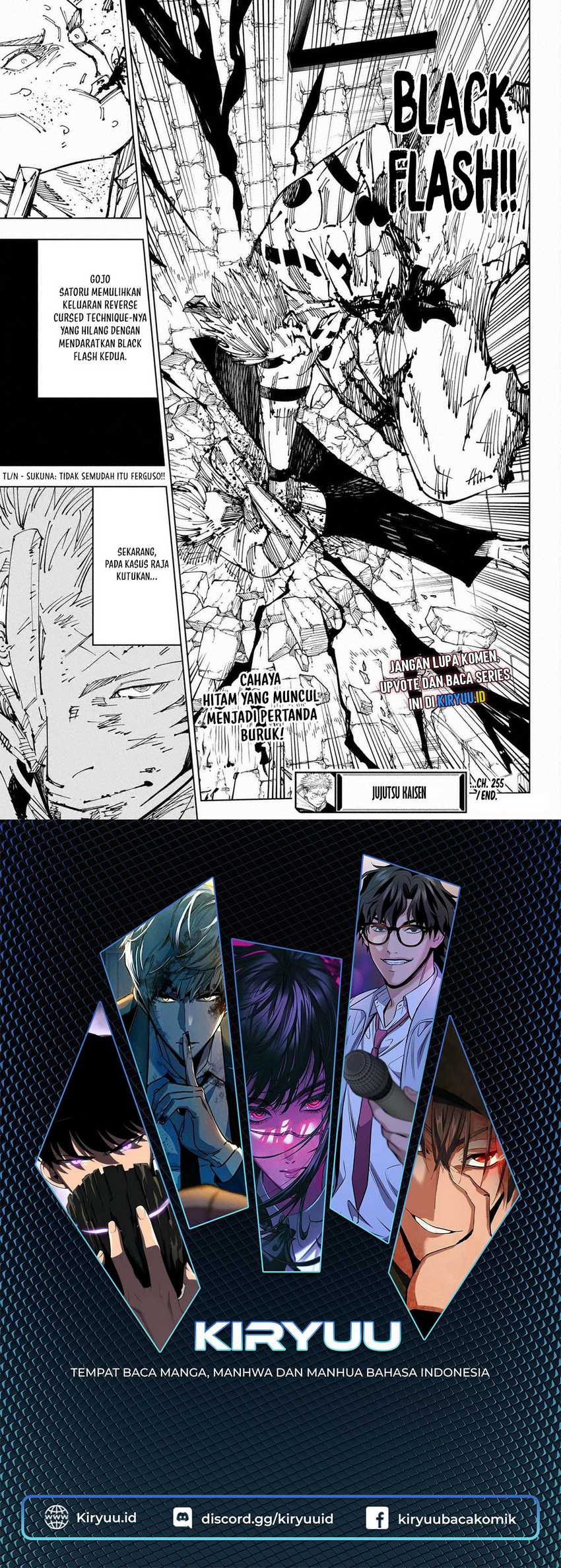 Jujutsu Kaisen Chapter 255 Gambar 20