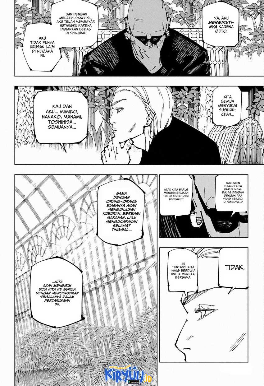 Jujutsu Kaisen Chapter 255 Gambar 5