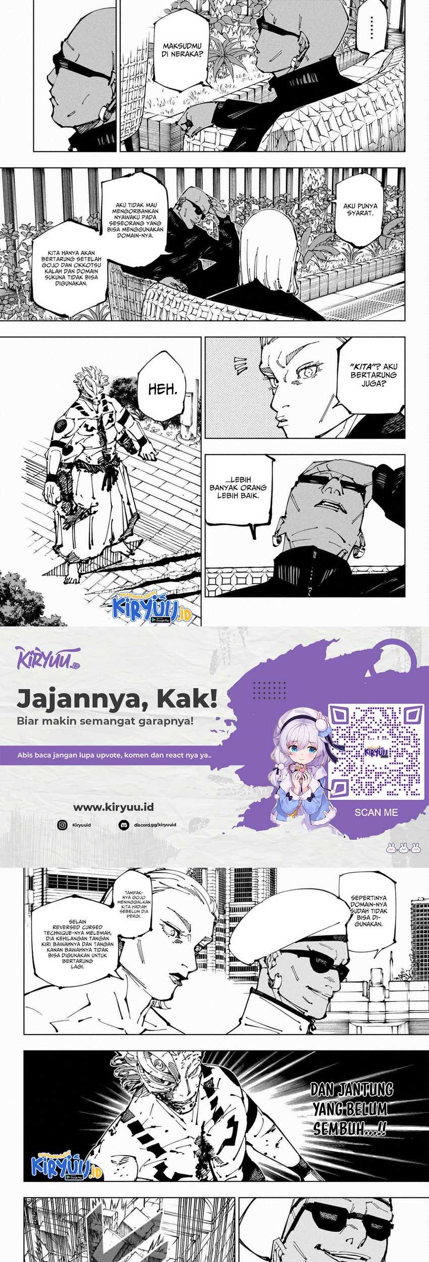 Jujutsu Kaisen Chapter 255 Gambar 6