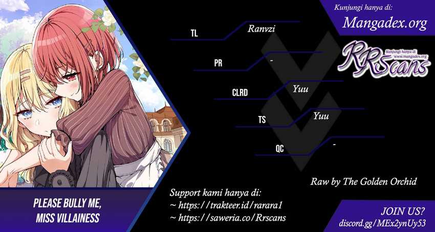 Komik Please Bully Me, Miss Villainess! Chapter 85 gambar nomor 1
