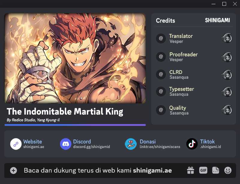 Komik The Indomitable Martial King Chapter 06 gambar nomor 1