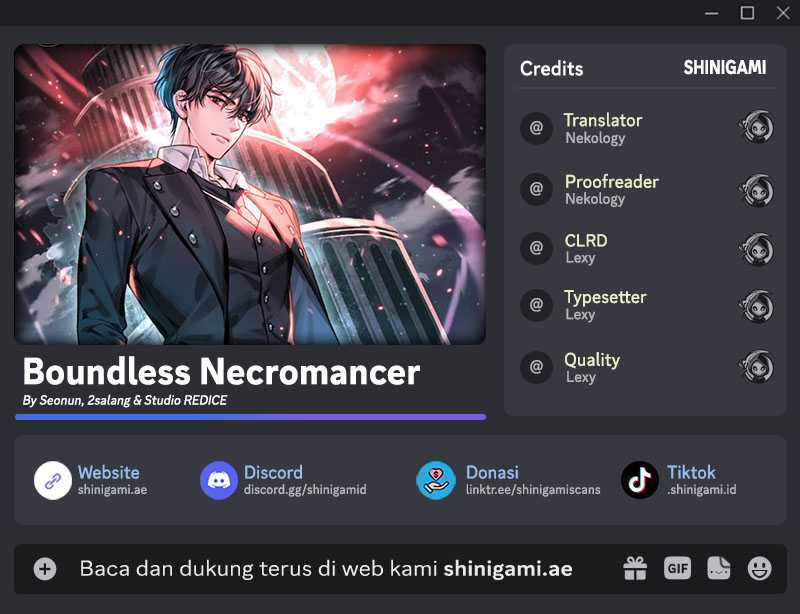 Komik Boundless Necromancer Chapter 78 gambar nomor 1