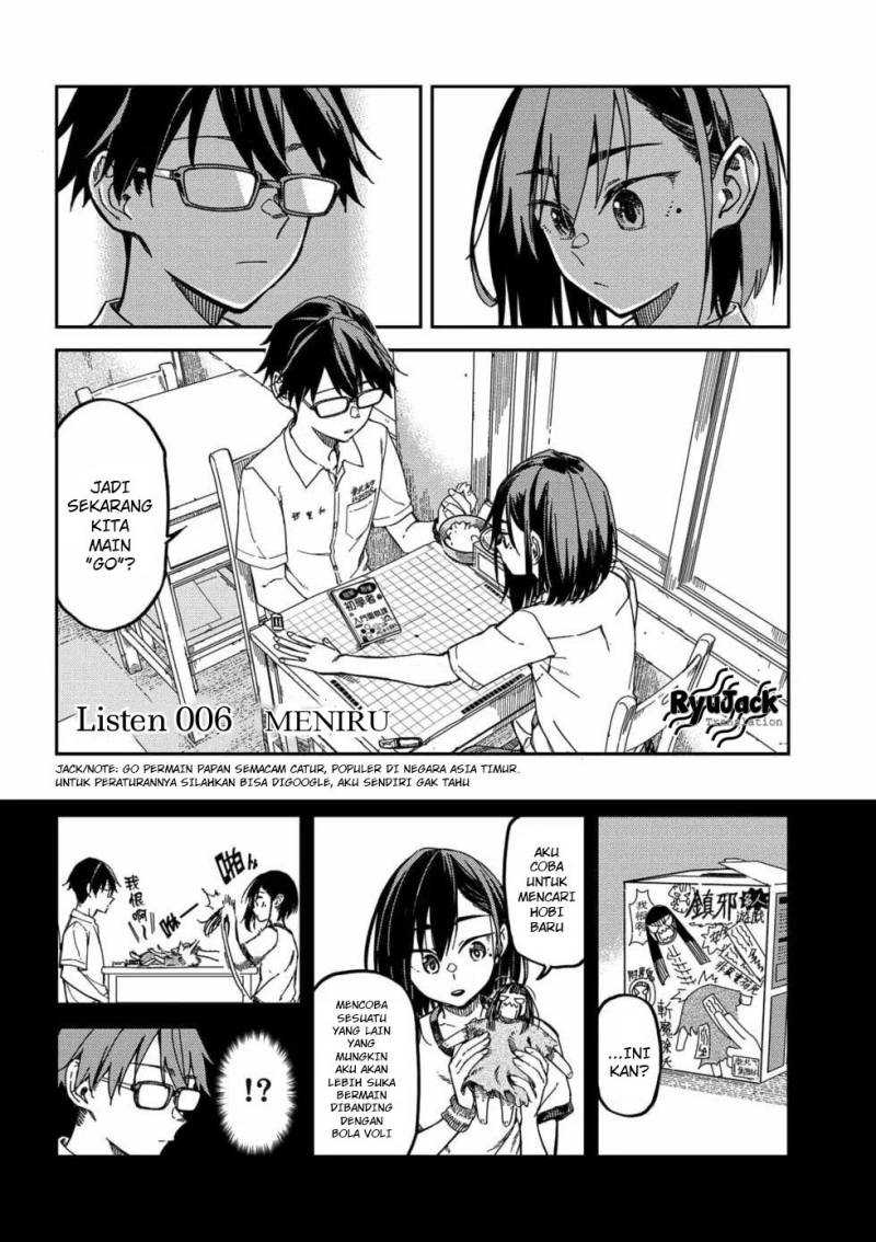 Komik Listen to My Voice!! Chapter 06 gambar nomor 1