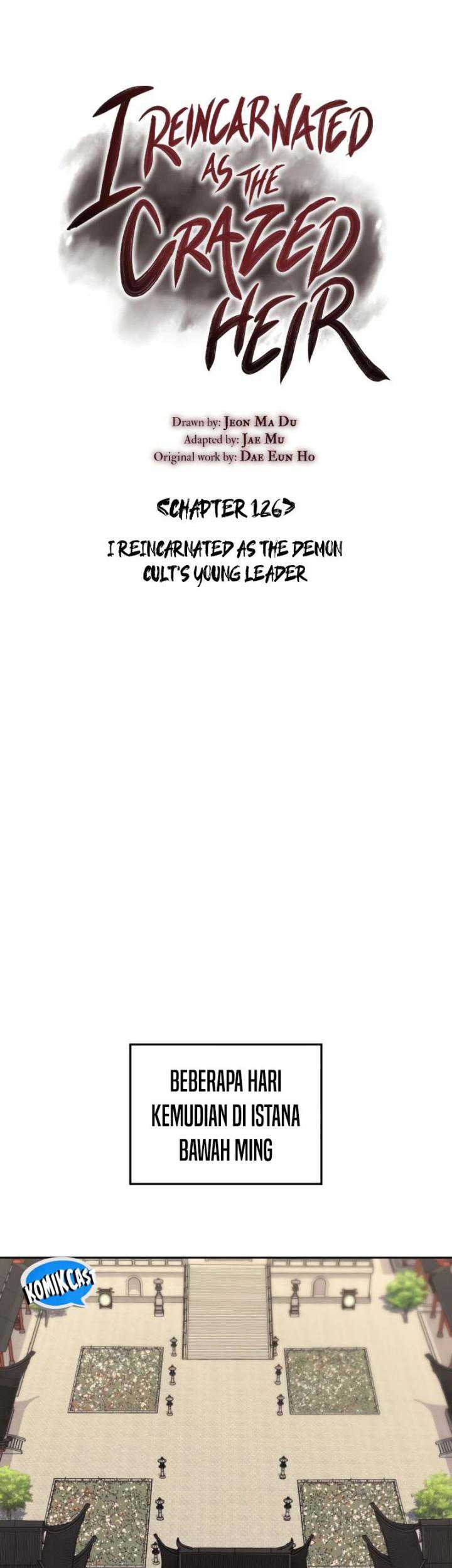 I Reincarnated As The Crazed Heir Chapter 126 Gambar 63