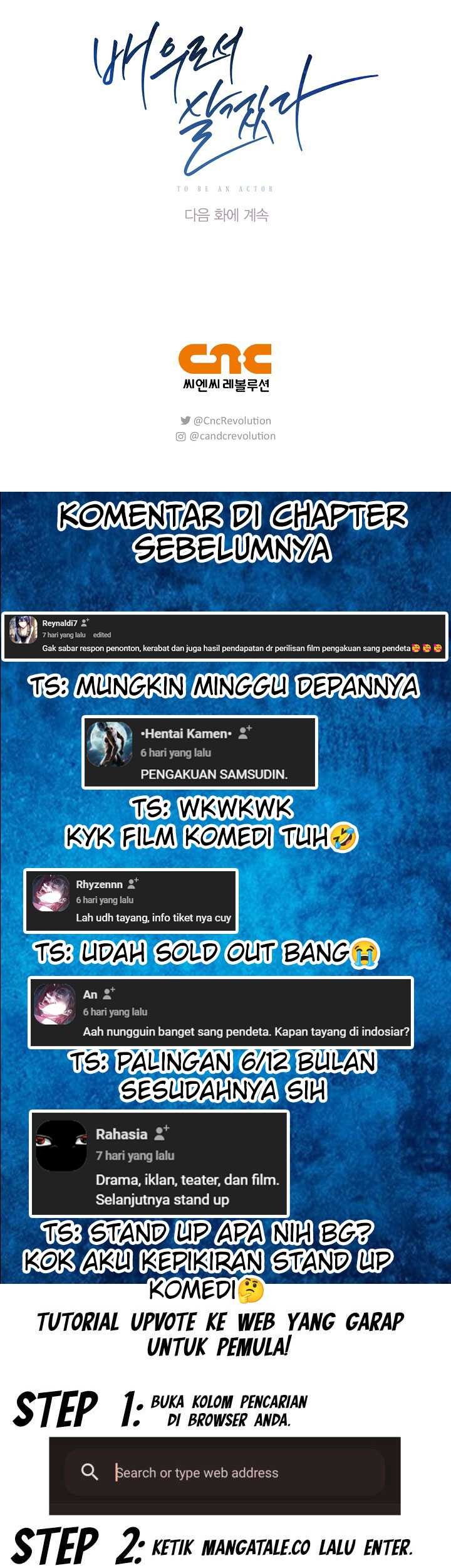 Be the Actor Chapter 76 Gambar 55