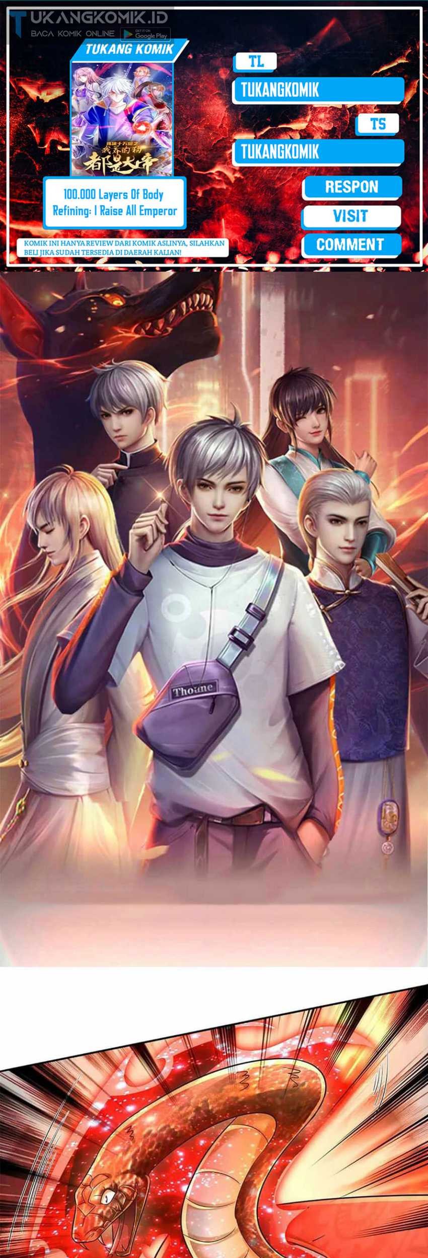 Komik 100.000 Layers Of Body Refining: I Raise All Emperor Chapter 220 gambar nomor 1