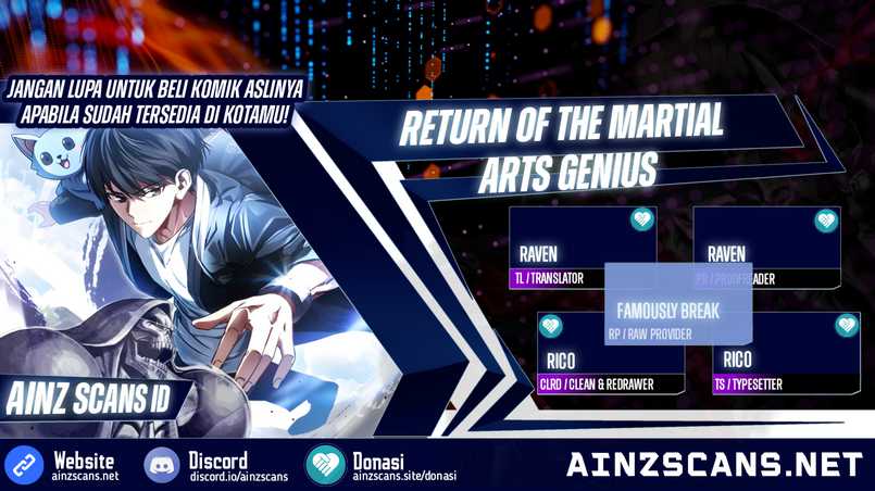 Komik Return Of The Martial Arts Genius Chapter 31 gambar nomor 1